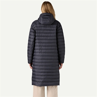 Patagonia Womens Recycled Down Sweater Parka sort model ryg
